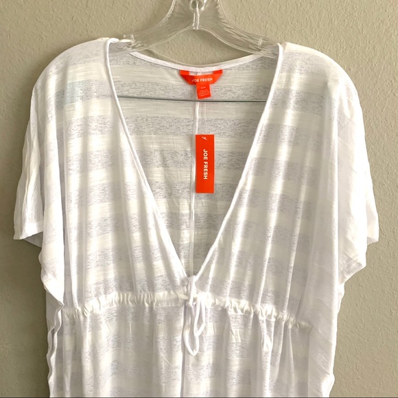 Joe Fresh White Swimsuit Coverup - Picture 3 of 5